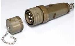 Circular MIL Spec Connector Straight Plug MS90556C44412P