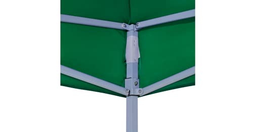 Partyzelt-Dach 4,5x3 m Grün 270 g/m² Gartenbauten Pavillon-Rahmen Dächer für Pavillions stabil – Bild 7