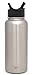 Simple Modern 32 oz Summit Water Bottle with Straw Lid - Gifts for Men & Women Hydro Vacuum Insulated Tumbler Flask Double Wall Liter - 18/8 Stainless Steel -Simple Stainless