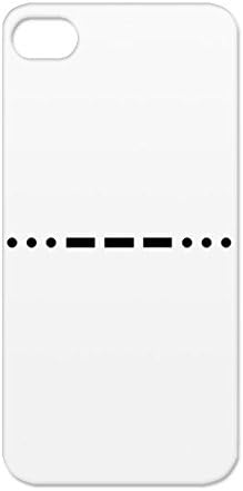 Text Geek Morse Sos Transmit Code Signal Dots Radio Systems Dashes Telegraph Black Dot For Iphone 5 5s Case Amazon Co Uk Electronics