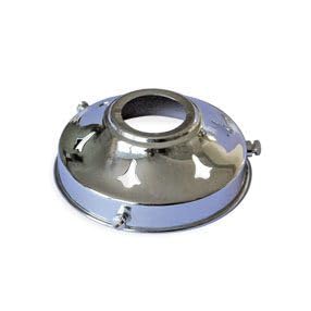 Lamp Shade Holder for a 3" Rim Glass lamp Shade (Chrome,BayonetCap)