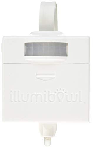 IllumiBowl Toilet Night Light - (As Seen On Shark Tank) Motion Activated, Multi-Color, Universal Fit