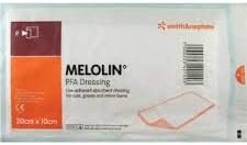 Melolin Qty 5 20cm x 10 cm Individual Sterile Non Adherent Dressings, 20x10 cm (Pack of 5)