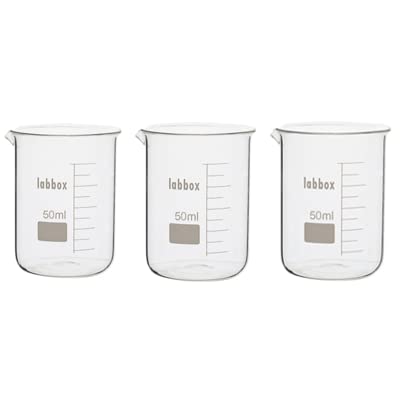 LBG 3.3 Borosilicate Glass Beaker 50ml 3