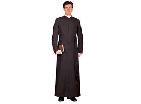 Summertime Semi-Jesuit Cassock 65% Polyester/35% Cotton