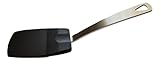 Norpro 18/10 Stainless Steel & Heat-Resistant Flexible Nylon Mini Spatula (1-pack, Black)