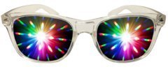 Plastic Diffraction Glasses - Clear
