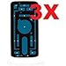 ePartSolution_3X Motorola Droid Turbo 2 XT1580 XT1585 Back Cover Battery Door Tape Adhesive Sticker Only Replacement Part USA Seller