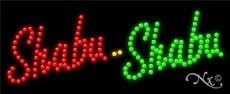 Shabu Shabu LED Sign (High Impact, Energy Efficient)