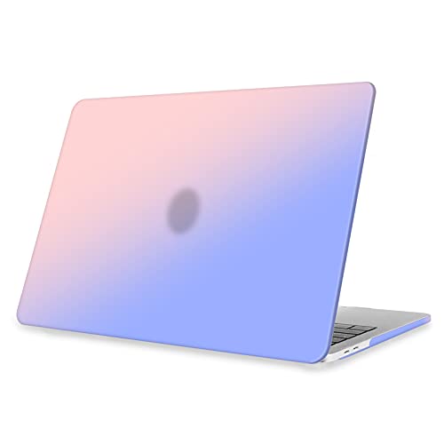 Fintie Case for New MacBook Pro 13 A2238(M1) A2251 A2289 A2159 A1989 A1706 A1708 (2016-2020 Release) - Protective Silky Matte Finish Hard Shell Cover for MacBook Pro 13 Inch, Gradient Serenity