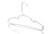 30pk Made in USA Baby Hangers | Kids Hangers for Children's Clothes, Toddler Outfits and Clothing | 20 50 100 Pack Available | Kid Plastic Hanger for Closet and Nursery | Child Kid Hangars (White)
