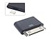 [iCablezTM USA] Black Lightning 8 Pin Female to 30 Pin Male Adapter for Iphone 4s 3 Ipod Touch 4 Ipad 1 8pin , works with docking stations,ihome bose and more