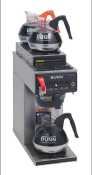 Bunn Commercial Cwtf20-3 Coffee Maker 120v W/ 3 Warmers - Ss Funnel - 12950-0283