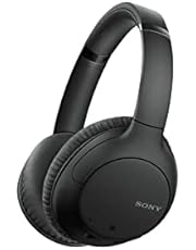 Sony Noise Cancelling Headphones WHCH710N: Wireless Bluetooth Over the Ear Headset with Mic for Phone-Call, Black
