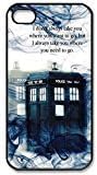 Custom Doctor Who Hard Cover Case Cover for Iphone SE case