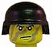 BrickArms 2.5 Scale LOOSE Helmet Modern Combat Helmet (MCH) Black