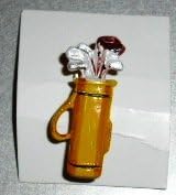 Charter Closeout Golf Lapel Pin Golf Bag