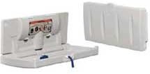 Continental White Vertical Baby Comfort Oasis - Change Diaper Station - 1 Each.