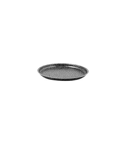 Home Stone Stampo Pizza Tondo, Antiaderente, Pietra, Antracite, 28 cm