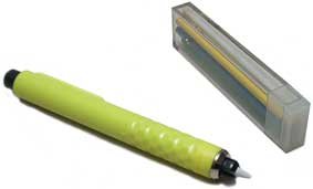 KOH-I-NOOR Tailor's Chalk 7-Piece Set Green/Red/Blue/White/Yellow/Purple Fabric Marker