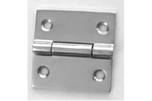 MARINE PART DEPOT Marine Grade Stainless Steel Butt Hinge 1-1/2" with Thickness 1/8"