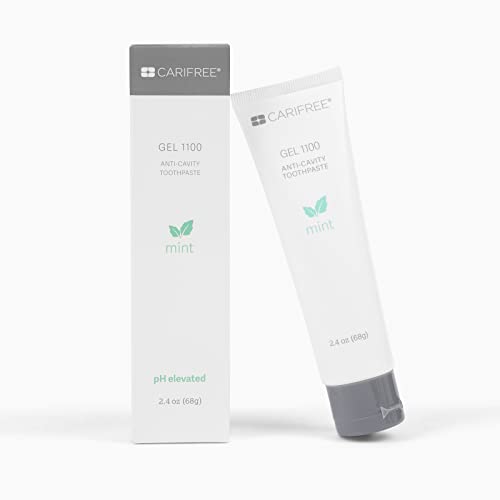 CariFree Gel 1100 (Mint) AntiCavity Toothpaste Nano Hydroxyapatite Cavity Prevention