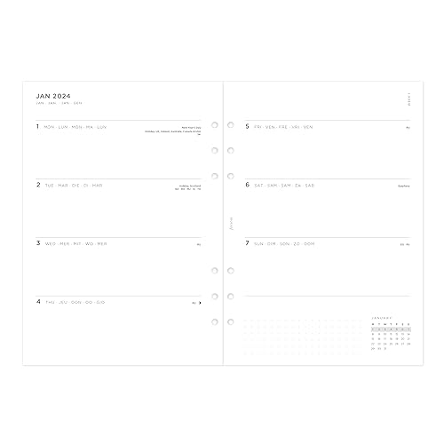 Aazon.co : Filofax The Original Organizer, A5 Size, Patent Nude