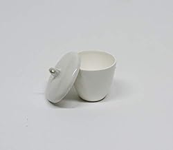 Otoolworld Porcelain Crucible with Lid Cover Lab