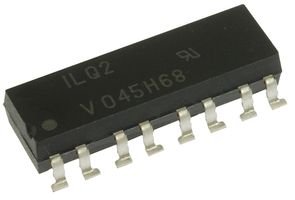 VISHAY SEMICONDUCTOR ILQ2-X009 OPTOCOUPLER, PHOTOTRANSISTOR, 5.3KV (1 piece)