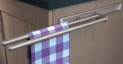 PKE Pro.Spec Hafele Towel Rail 2 rail [Pack of 1] [+F6]