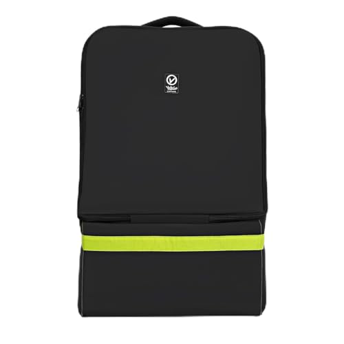 V VOLKGO Extra Padded Car Seat Travel Bag for Airplane, Heavy Duty Car Seat Bags for Air Travel Large Durable Carseat Carrier Bag, Airport Gate Check Bag with Padded Shoulder Strap