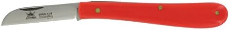 Metallo MET-970080 1 x BUDDING KNIFE 7cm, SYNTHETIC RED, 7 cm