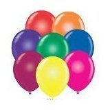 24 Inch TUFTEX Crystal Assortment Latex Balloons (Premium Helium Quality) Pkg of 10
