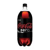 Image of Coca-Cola Zero Soda, 2-Liter Bottle (Pack of 6)