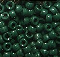 JOLLY STORE Crafts Hunter Green Pony Beads 9x6mm 500pc