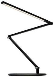 Koncept AR3200-CD-MBK-DSK Z-Bar Slim - 29.7 Inch 8.5W 1 LED Desk Lamp, Metallic Black Finish