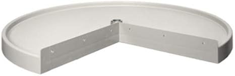 Amazon Com 24 Pie Cut Lazy Susan Shelf Only White Kitchen Dining