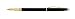 Cross Classic Century Refillable Fountain Pen, Fine Nib, Includes Luxury Gift Box - Classic Black