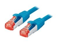 Tecline 71515B Category 6 Ethernet Cable with Narrow Kink Protection (15.0 m) Blue