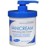 Vanicream Moisturizing Skin Cream with Pump Dispenser Plus Bonus Jar Combo Pack , 1 Pound Each