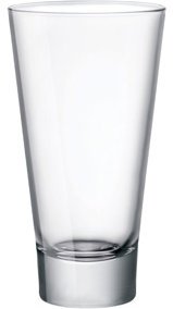 Bormioli Rocco Ypsilon 15.25 Ounce Party Cooler Glass, Set of 4