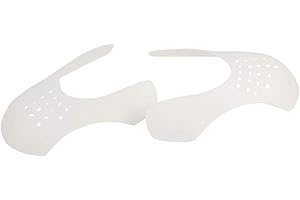 1 Pair Shoe Shield Crease Ors Sneaker Arch Support Portable Crease Wrinkle Shoe Shield Plastic Shoe Shaplate White Practical 