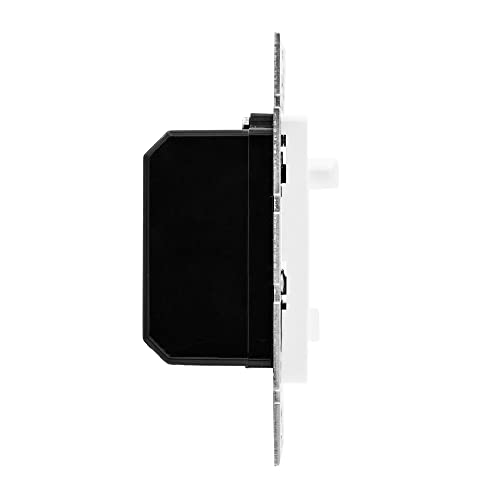 Maxxima LED Dimmer 3Way/Single Pole Electrical Light Switch, 600 Watt max, LED Compatible, Wall