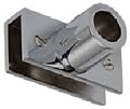 C.R. LAURENCE S13BN CRL Brushed Nickel Adjustable Slim Line Glass Mount Fitting