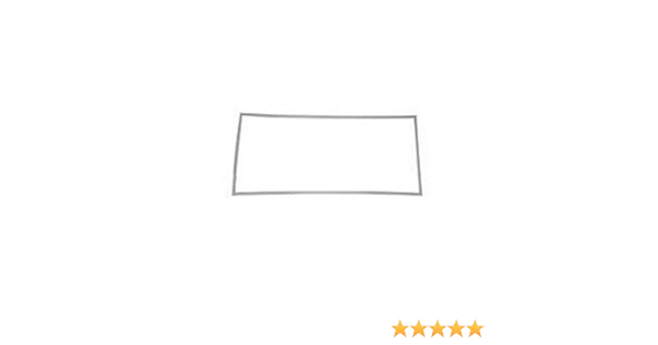 LG - Junta magnética de puerta de congelador de 14 mm para frigorífico LG