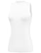 Fifth Parallel Threads Rayon Spandex Sleeveless Mock Neck Top White L
