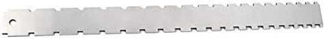 Steel Electrical Guitar Neck Notched Straight Edge Frets Measure Tool