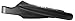 Arena Unisex Adult Powerfin Pro Swim Training Fins for Men and Women Silicone Short Blade Flippers Left/Right Custom Design, Black, 11-12