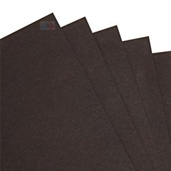 A3 Recycled Black Coloured Card 270gsm Pack of 100 Sheets by BCreative®