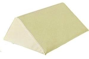 CLINICAL HEALTH SERVICES, INC. Therapist’s Choice® Triangle Massage Bolster Extra Large, 19" x 12" x 20" x 15.5", (Creme)